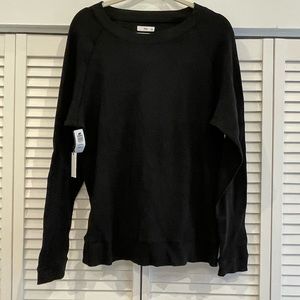 NWT Tna black waffle shirt